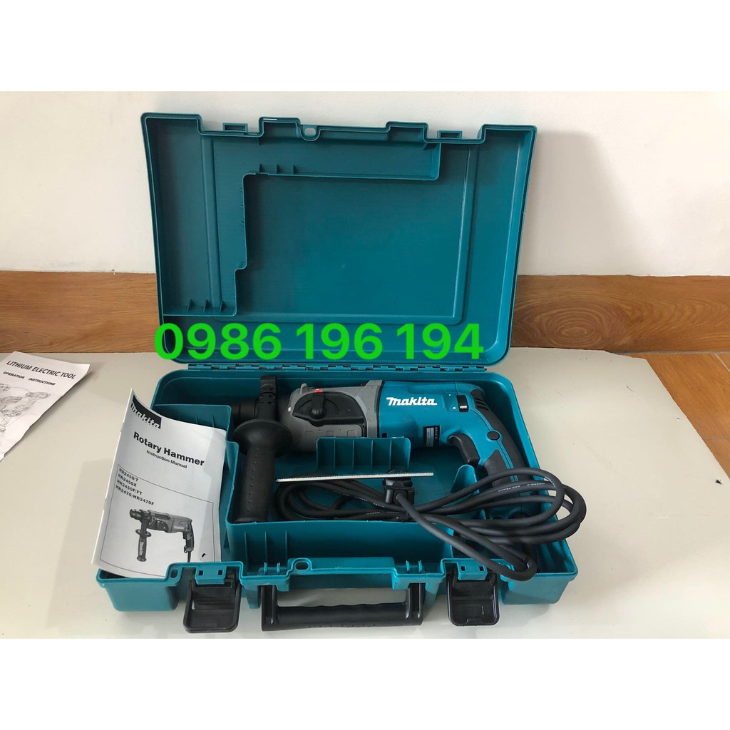 Máy Khoan Bê Tông HR2470- Hàng nhập khẩu- Chất lượng cao - Máy Khoan Bê Tông HR2470