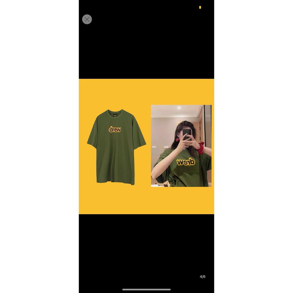 Áo thun tay lỡ Drew house s2021 , áo t shirt nam nữ unisex , Cocmer_vn