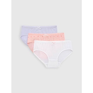 Set 3 quần chip cotton bé gái Canifa