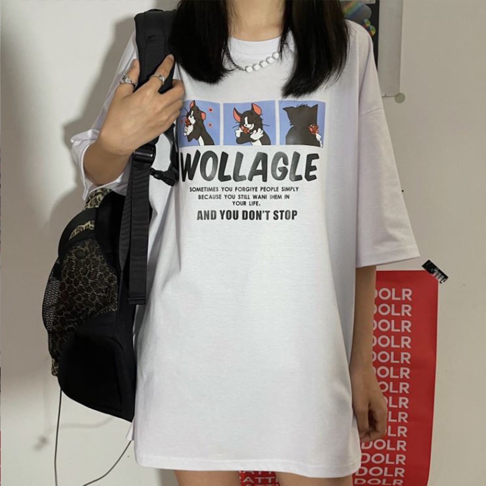 Áo thun tay lỡ Unisex Awesometee, áo phông form rộng ATL M93
