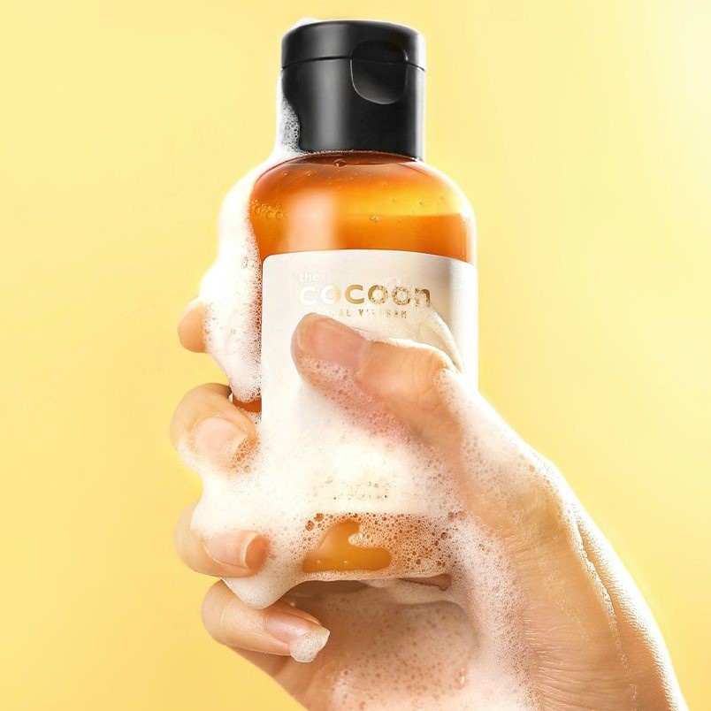 Sữa rửa mặt nghệ Hưng Yên COCOON Hung Yen Turmeric Cleanser tẩy tế bào chết da sạch mịn màng rạng rỡ 140ml COCN23