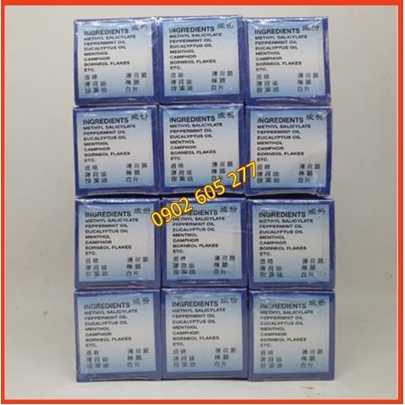 [hàng chính hãng]Dầu Lăn Cheng Cheng Oil  thái lan 23ml