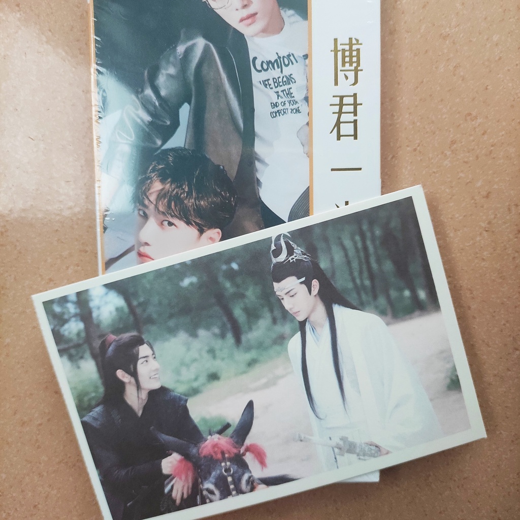 Hộp postcard lomocard Bác Quân Nhất Tiêu Tiêu Chiến Vương Nhất Bác