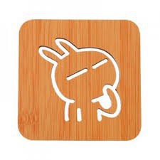 MIẾNG LÓT CỐC ĐĨA NỒI BẰNG GỖ SANG CHẢNH 9,5CM-2193- Home Store 88