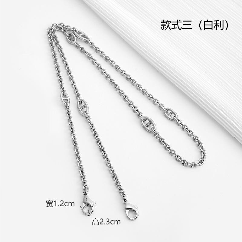 Dây Xích Đeo Túi Xách Kelly 60 90 100 110 120cm Hình Mũi Heo