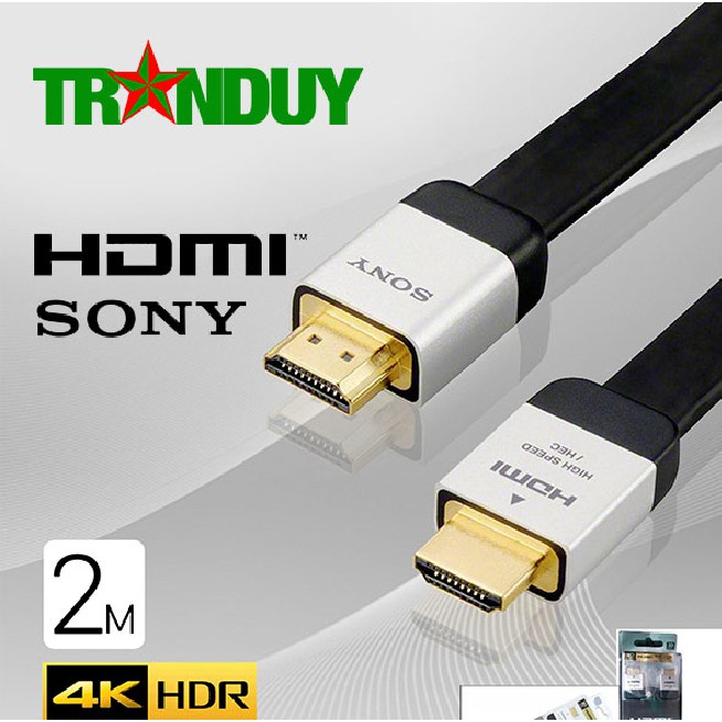 CA098 Cáp HDMI Sony 2m Dẹp