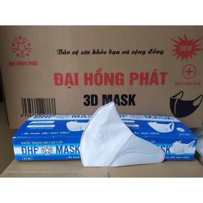 sỉ 1/2 thùng khẩu trang 3d 25 hộp