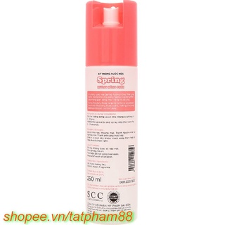 Xịt Phòng Spring Hương Hồng Phấn 250ml