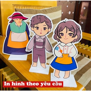 Standee mô hình để hàng đặt in theo yêu cầu