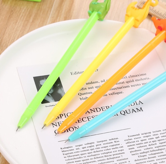 Bút bi nước bé khủng long 3
