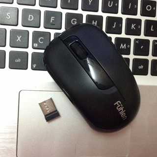 Chuột không dây Fuhlen A09 (Đen-BH 24 tháng)