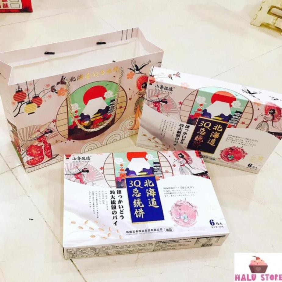 [SIÊU HOT] Bánh Trứng Muối Tan Chảy Ngàn Lớp 3Q Hokaido Hộp 320g, 6 cái - Hongkong | BigBuy360 - bigbuy360.vn