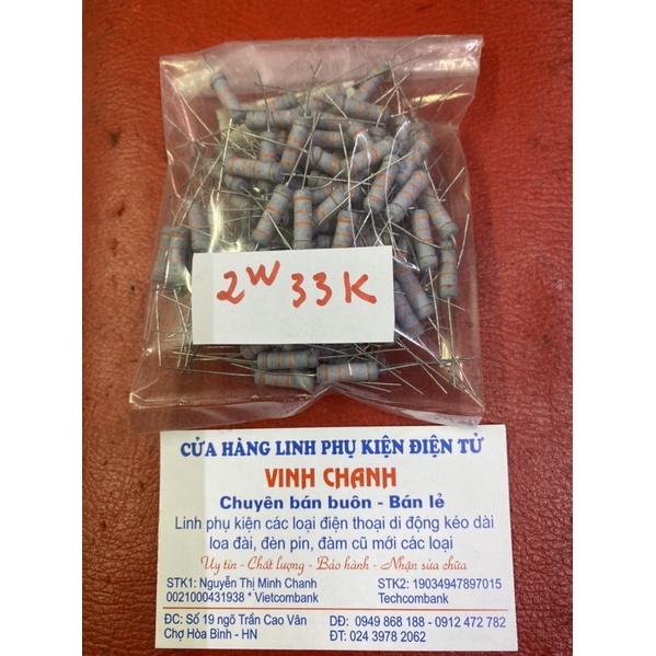 100 con trở 2W 33k