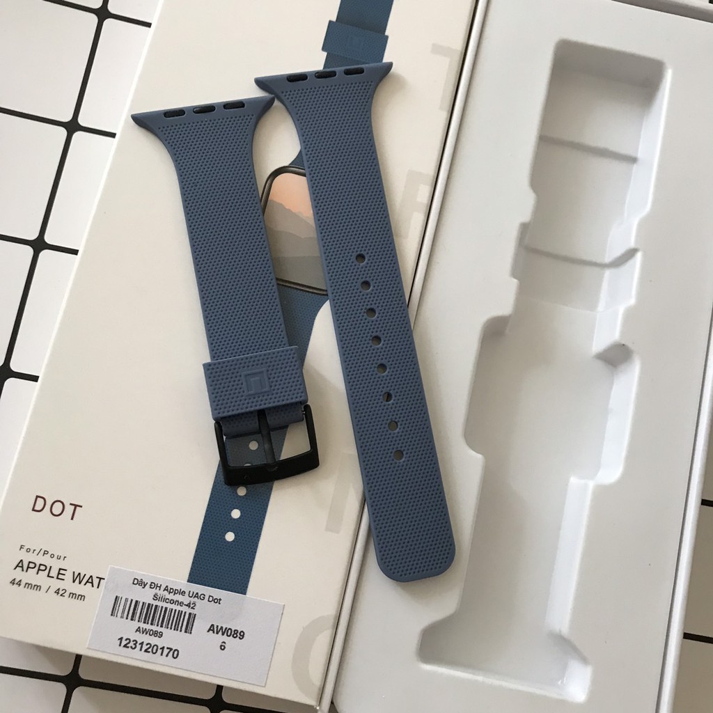 [Mẫu mới nhất] Dây Apple Watch cao su UAG - DOT phiên bản giới hạn cho nữ