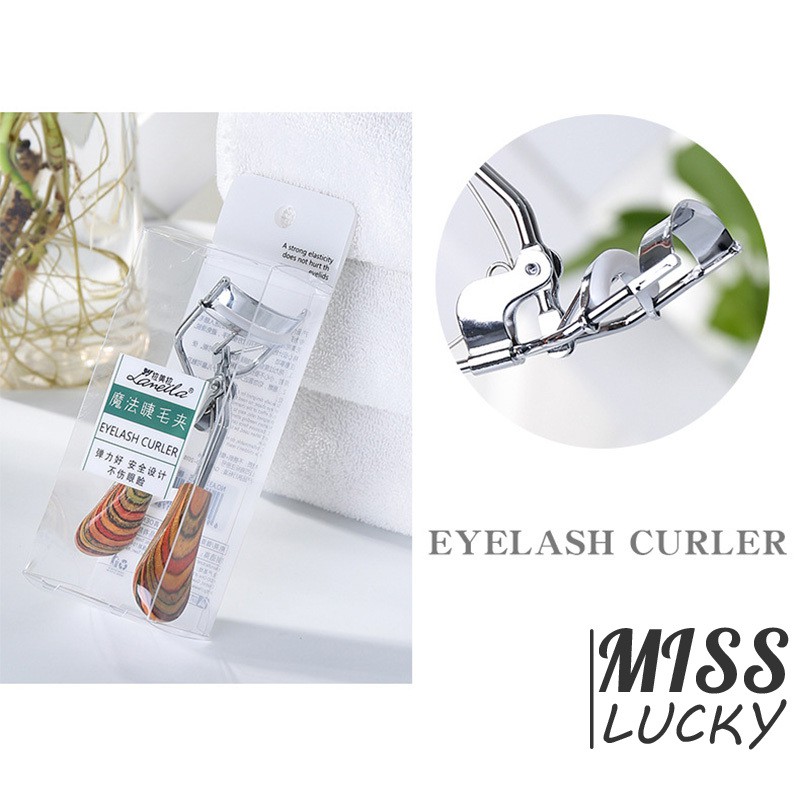 [Hàng mới về] Kẹp bấm mi cong bằng thép không gỉ và cao su trang điểm tiện lợi cho phái nữ