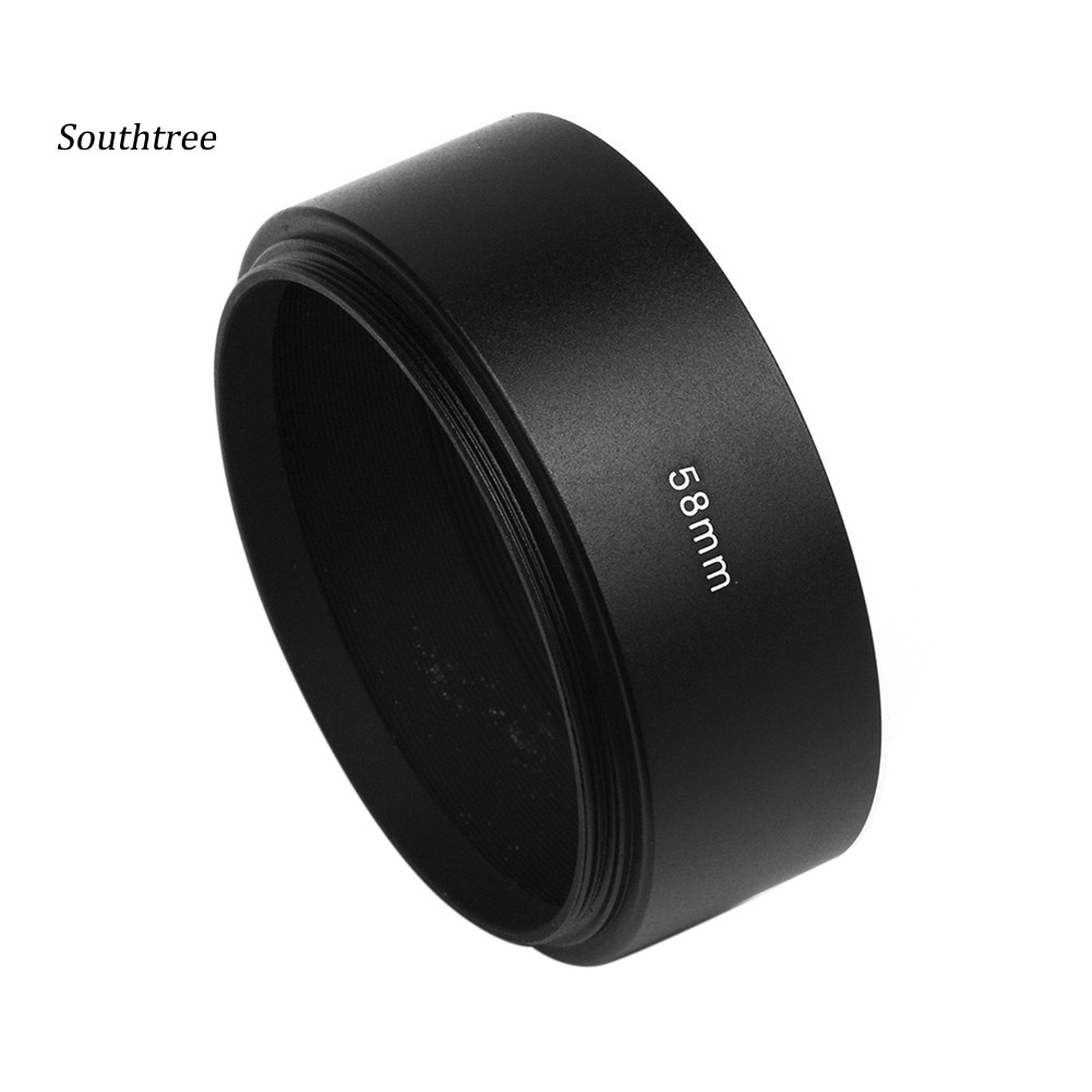 Loa Che Nắng 58mm Cho Ống Kính Máy Ảnh Dslr Canon Nikon Sony Olympus
