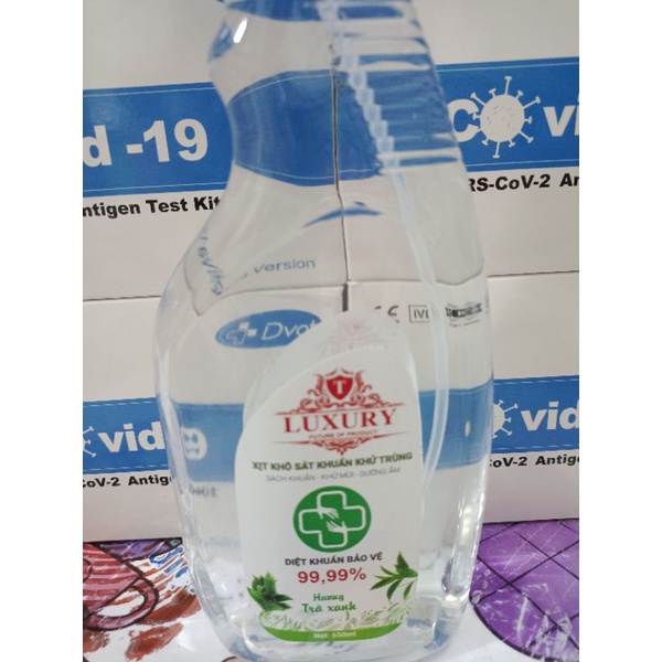 XỊT KHUẨN LUXURY 650ML ( 1 chai )