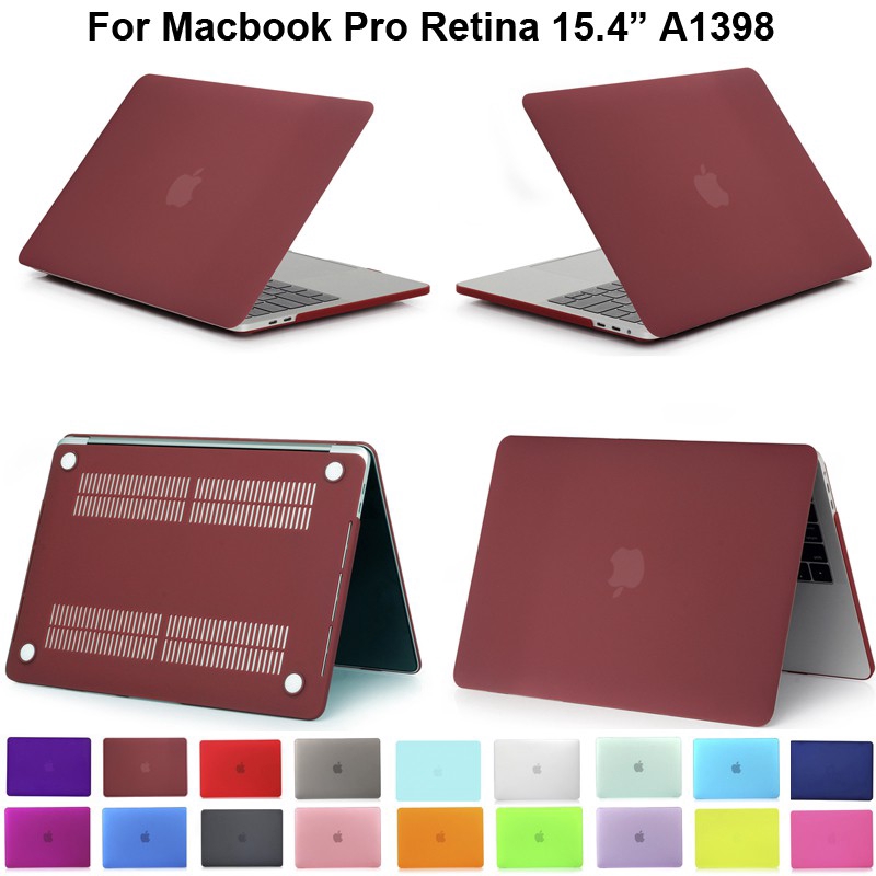 Ốp Lưng Nhám Cho Macbook Pro Retina 15 A1398 15.4 &quot;