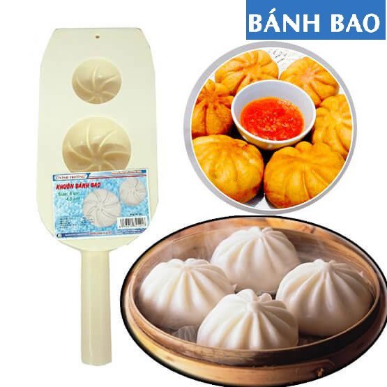 Khuôn Nhựa Làm Bánh Bao 6cm và 7,5cm