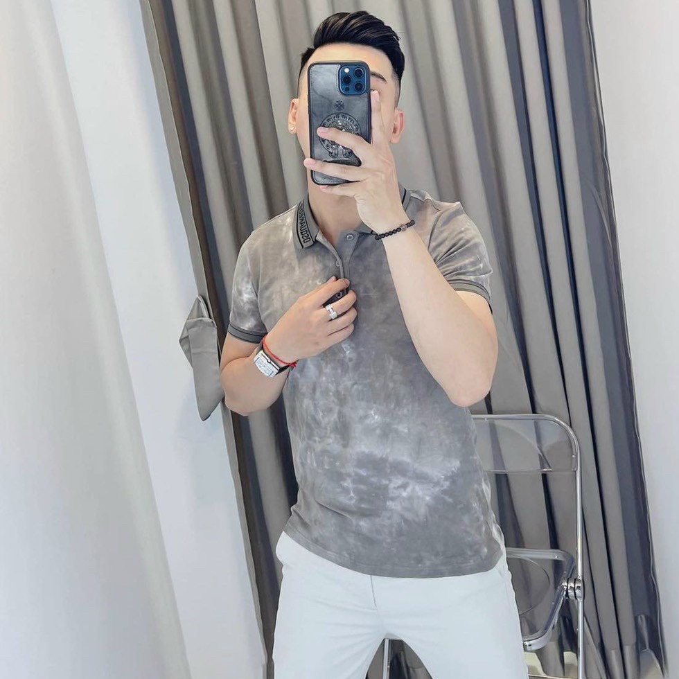 Áo thun nam thiết kế vải cá sấu cotton cao cấp ngắn tay cực sang trọng và lịch lãm - P04