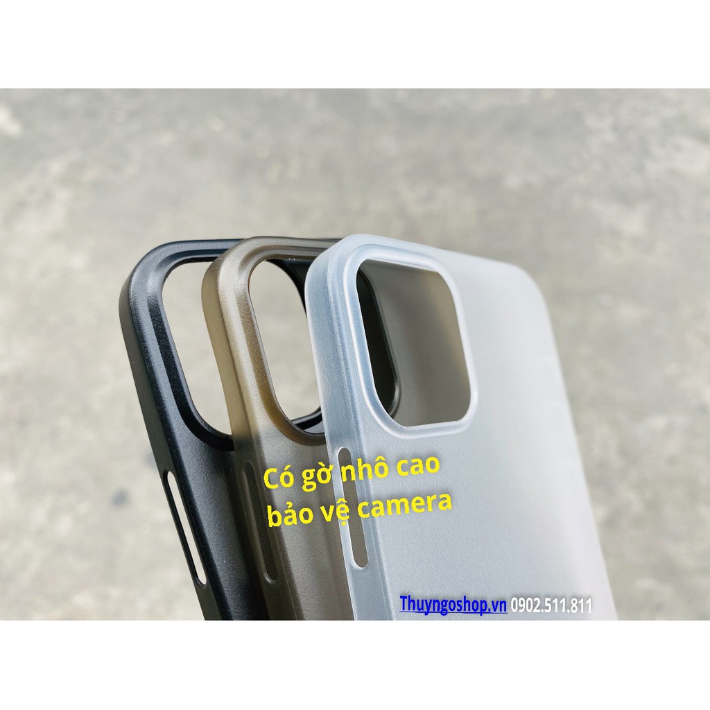 Ốp lưng nhám siêu mỏng 0.18mm X-Level Iphone 12 mini / 12 / 12 Pro / 12 Pro Max