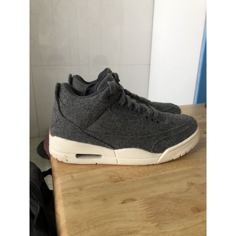 (Authentic Secondhand) Giày Jordan 3 Wool size 40,5