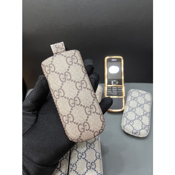 Bao da điện thoại nokia 8800// Bao da có dây rút// Da thật 100%