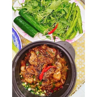 Ruột cá lóc mần sẵn. 1kg