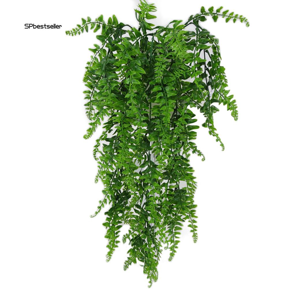 Chùm cây lá rủ giả dùng trang trí treo tường