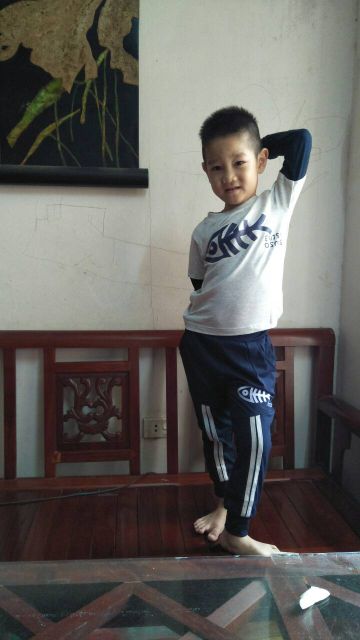 Bộ Dài Tay Bé Trai 16- 22kg Vải Cotton Dày Đẹp Đồ Bộ Bé Trai