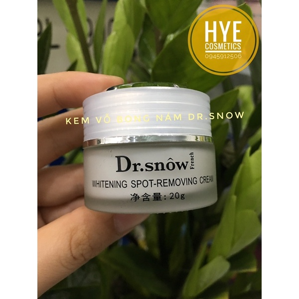 Kem vỗ nám,Vỗ bong Dr Snow mờ nám,sạm