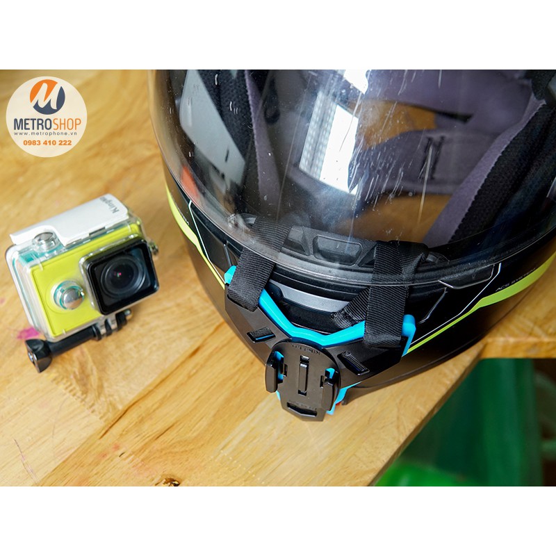 Mount gắn GoPro lên cằm nón bảo hiểm Full Face hiệu Telesin