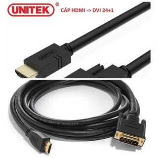 [FREESHIP] CÁP CHUYỂN HDMI RA DVI (24+1) KINGMASTER, UNITEK DÀI 5m