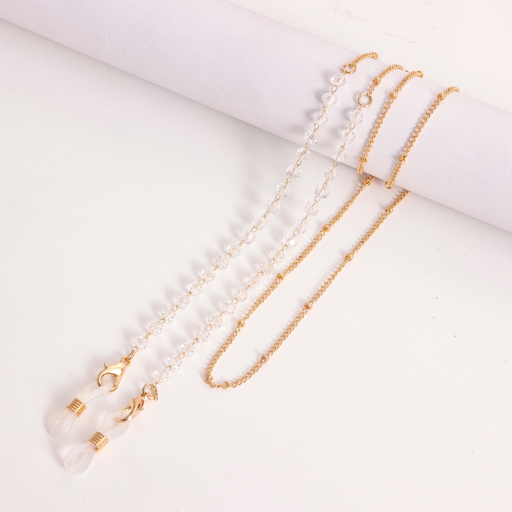 Dây Đeo Kính Mát Đính Đá Nhiều Màu Sắc Thời Trang