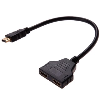 Dây chia tín hiệu HDMI 1 ra 2 dẹt