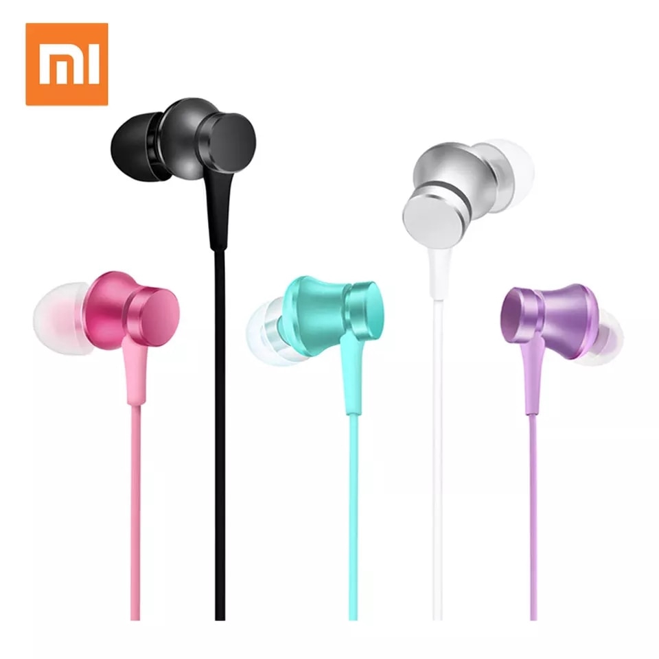 Tai Nghe Nhét Tai Nhiều Màu Sắc Jack 3.5mm Cho Mi 9t Pro Redmi K20 Not7 8 Xiaomi Piston 3