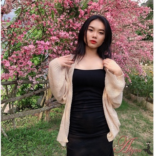 Áo Cadigan Len mỏng siêu xinh