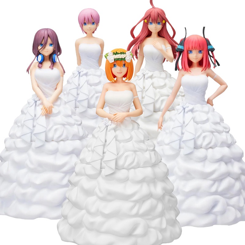 Đồ Chơi Mô Hình Nhân Vật Nakano Ichika Miku 10CM Đáng Yêu Bằng PVC Trang Trí Tiệc Cưới