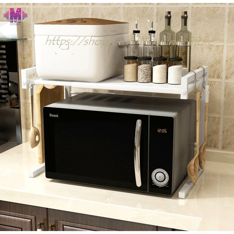 Kệ Lò Vi Sóng Đa Năng Có Thể Điều Chỉnh Kích Thước Mẫu Mới MGK08