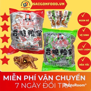 Bịch 30 Chân Vịt Cay Tứ Xuyên Dacheng Loại To  Nhất 32GR Dai Giòn Nhiều Thịt Siêu Ngon, đồ ăn vặt SaiGonFood ngon bổ rẻ