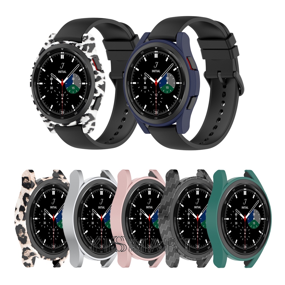 Ốp bảo vệ mặt đồng hồ bằng PC cho Samsung Galaxy Watch 4 Classic 42mm 46mm