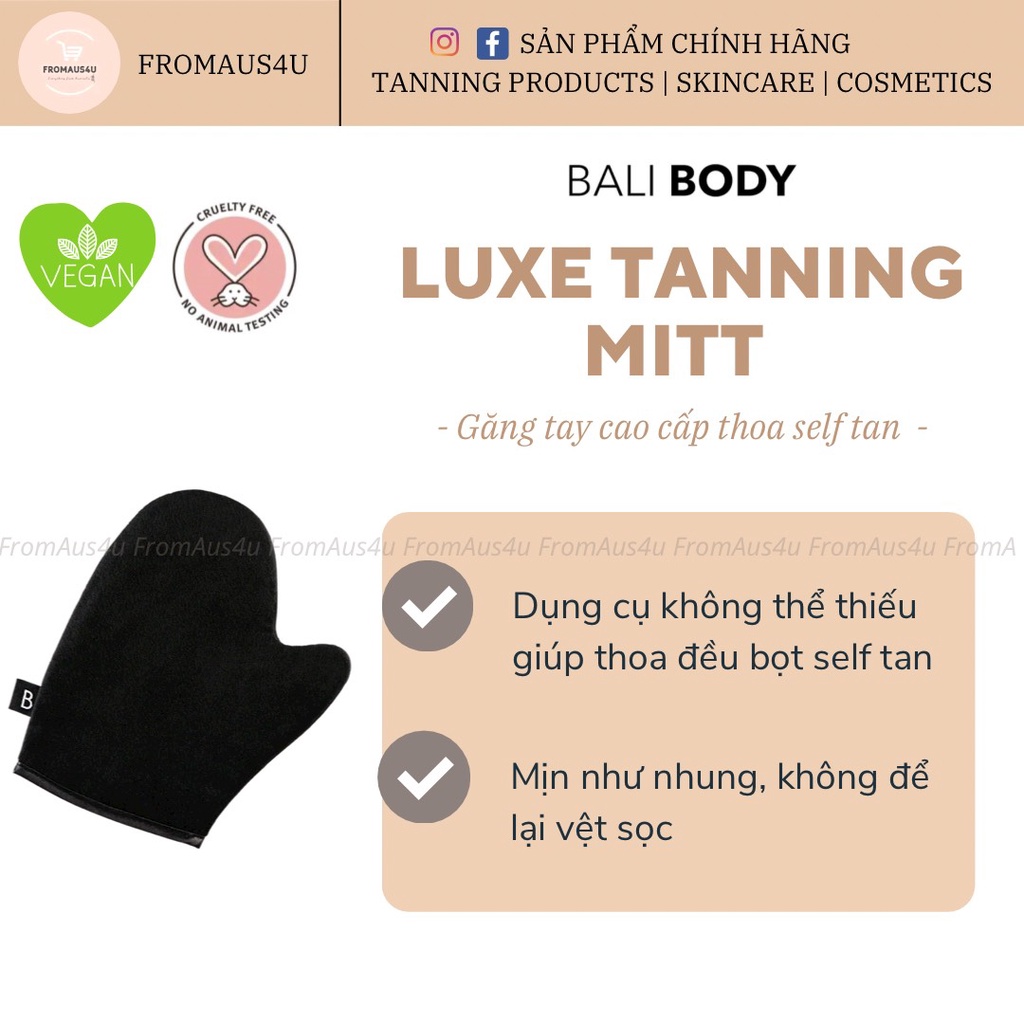 Găng tay hỗ trợ nhuộm da - Balibody luxe tanning mitt