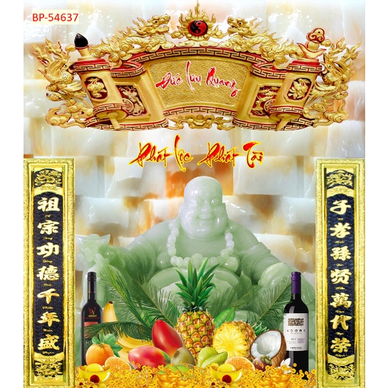 Tranh dán tường tôn giá in theo kích thước yêu cầu