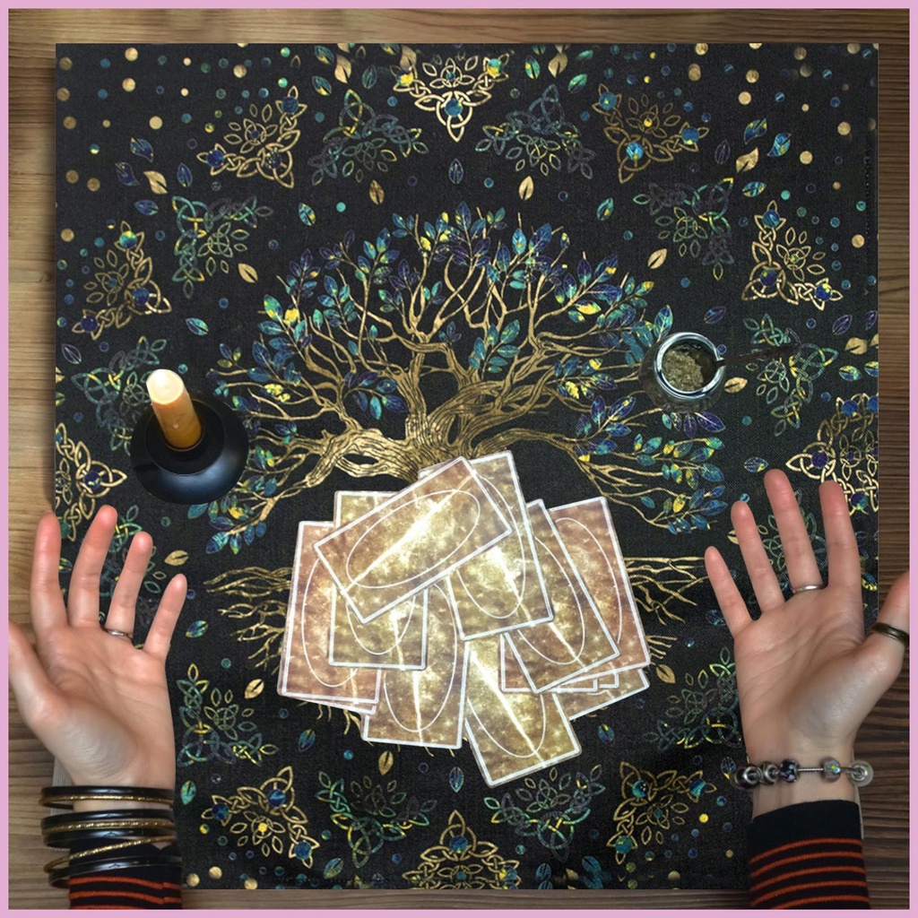 Thảm Trải Bàn Cho Bài Tarot Altar Tiện Dụng