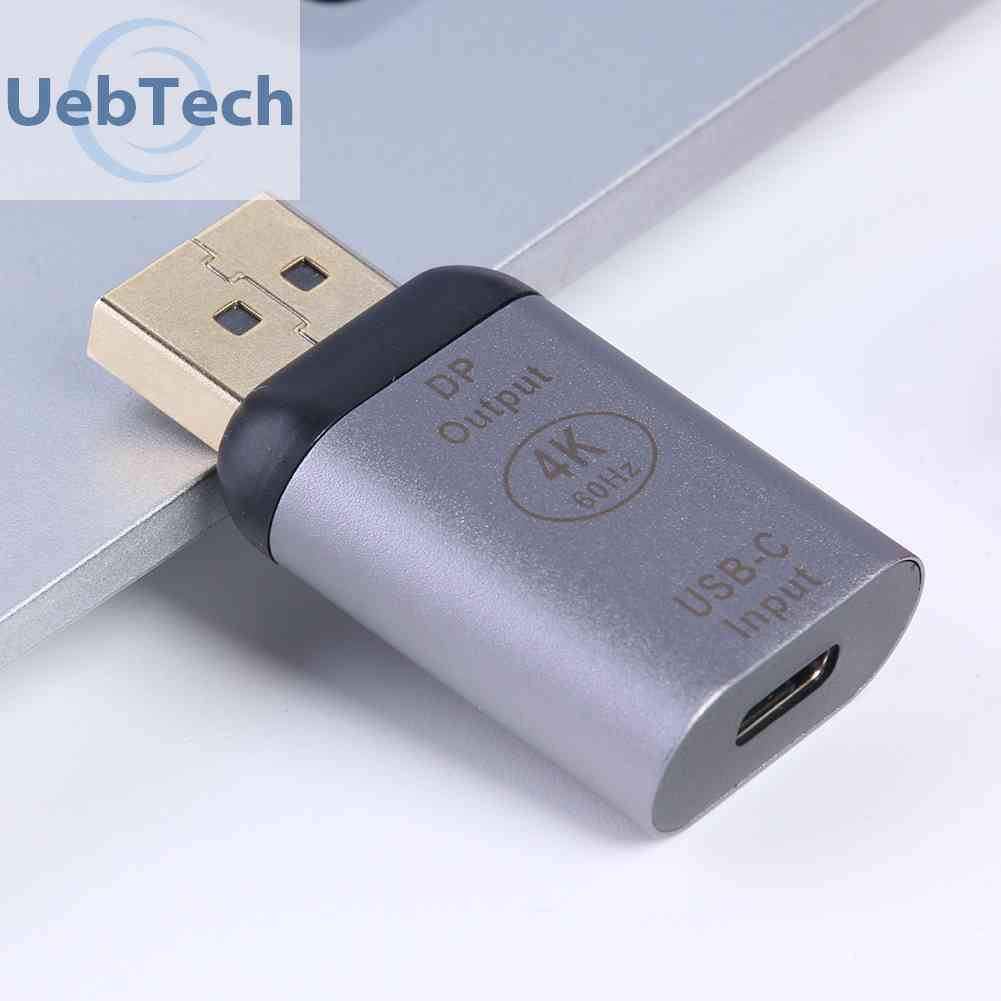 Đầu Chuyển Đổi Cổng USB Type C Sang HDMI DP 4K 60Hz Tiện Dụng