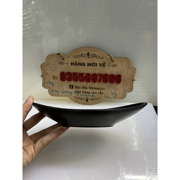 Đĩa thuyền sâu lòng 21cm