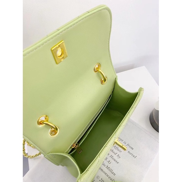 Order 🌸 Túi xách da chần ô dây đeo vai 2 kiểu