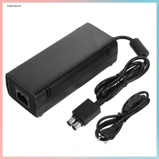 ✨chất lượng cao✨Mini Sealed AC Brick Adapter Power Supply for Xbox 360 Slim With Charger Cable