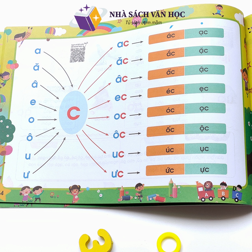 Sách - Tập Đánh Vần Tiếng Việt - Tư Duy Ngôn Ngữ - Bí Quyết Giúp Con Đọc Tiếng Việt Thông Thạo 4-6 Tuổi