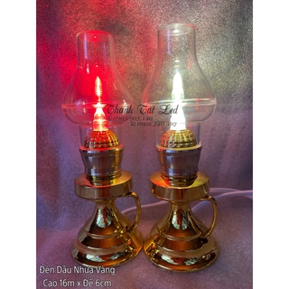 ✨ Đèn Dầu Led 220v Tiết Kiệm Điện  - Chất Liệu Nhựa - Sản Phẩm Tính Cái ✨